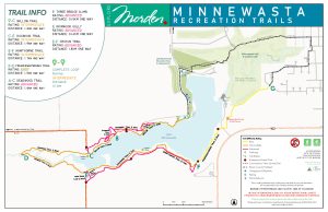 Minnewasta Recreational Trails Map